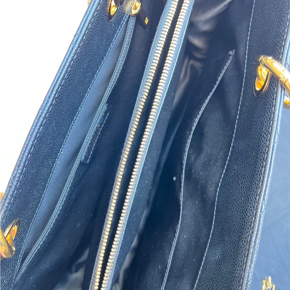 Chanel GST Caviar Tote Gold Chain Bag - Picture 10 of 11